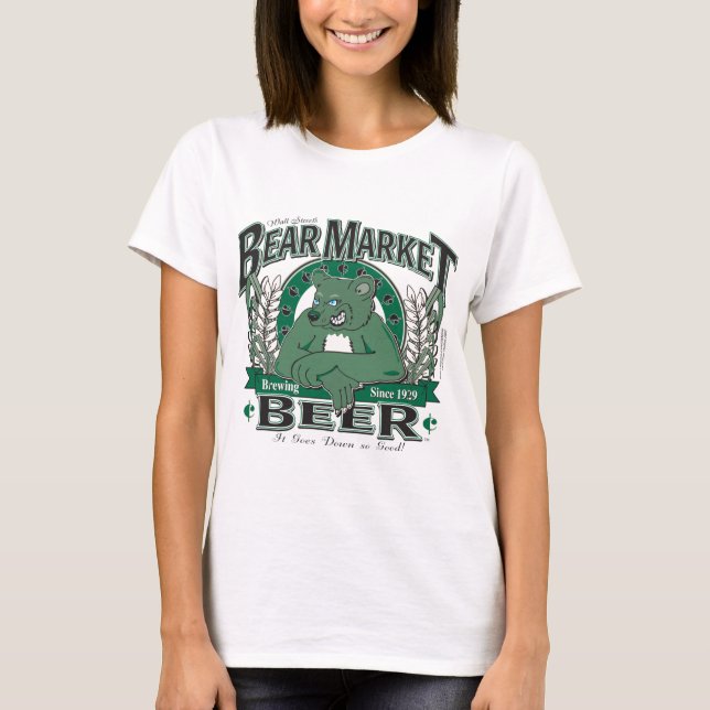 T-shirt Bear-Market-CNBC-LARGE (Devant)