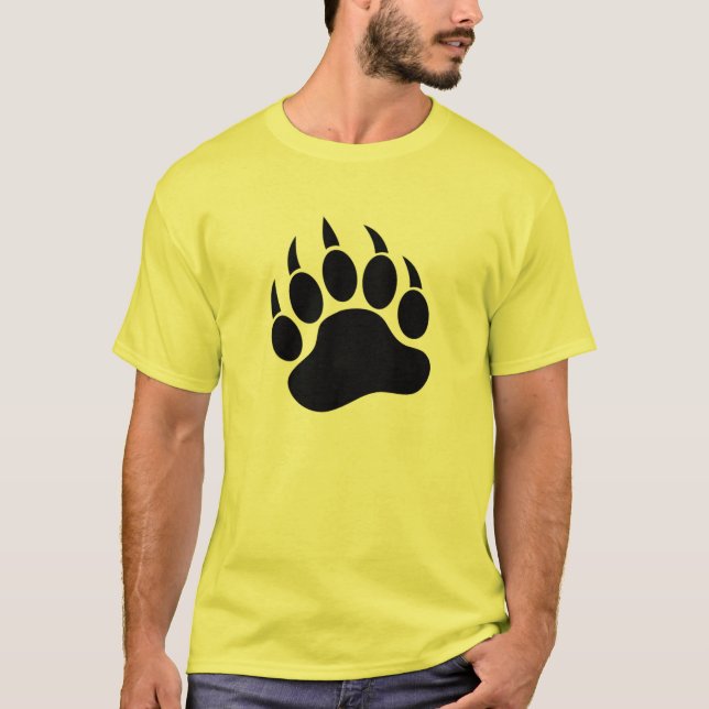 T-shirt Bear Paw avant et arrière (Devant)