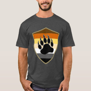 T-shirt Bear Pride Bouclier Ours Paw