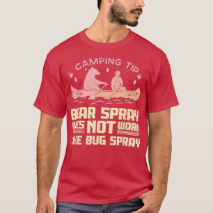 T-shirt Bear Spray Pas comme Bug Spray Plaisanterie drôle