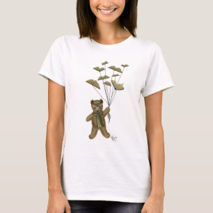 T-shirt Bear with Book Butterflies