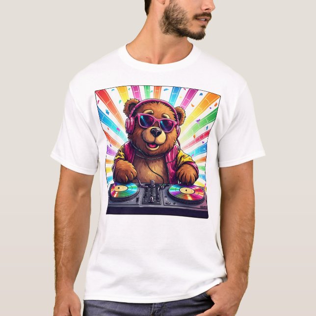 T-shirt Bearbie DJ (Devant)
