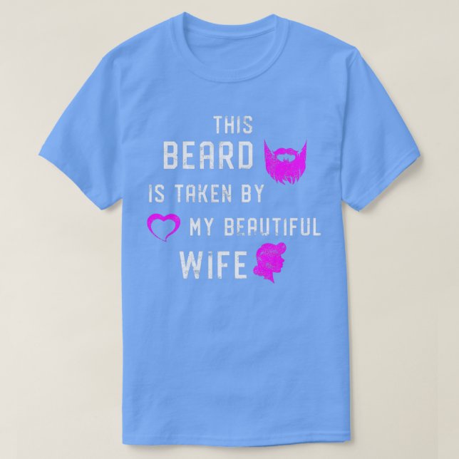 T-shirt Beard Beard Bearer Bande-cadeau 7 (Design devant)