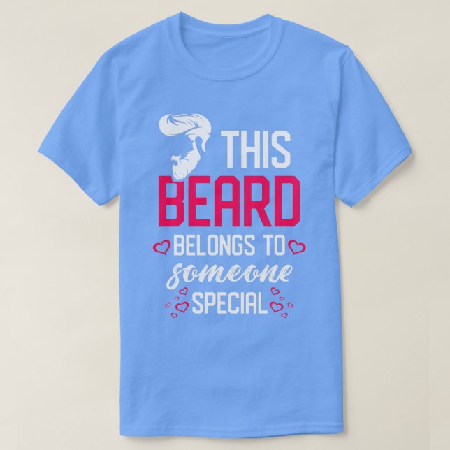 T-shirt Beard Beard Bearer Gift Beard 34 (Design devant)