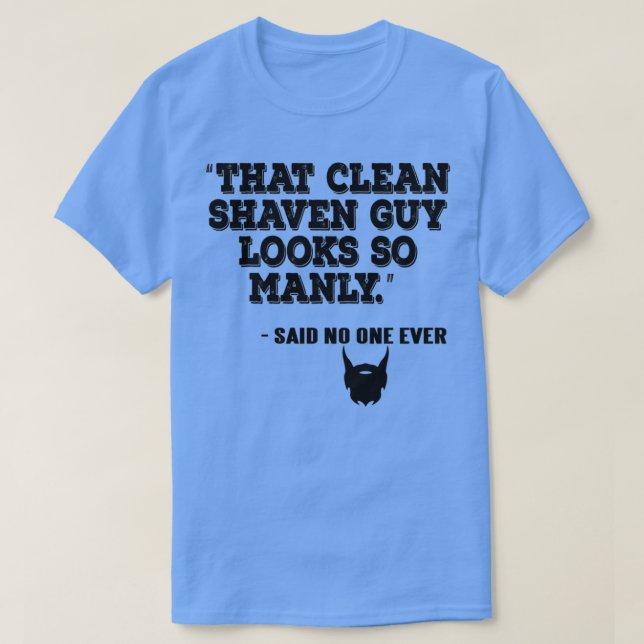 T-shirt Beard bearded full beard beard beard gift 11 (Design devant)