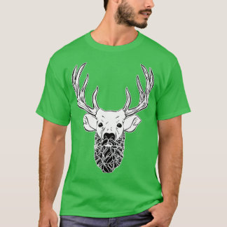 T-shirt Beard de cerf