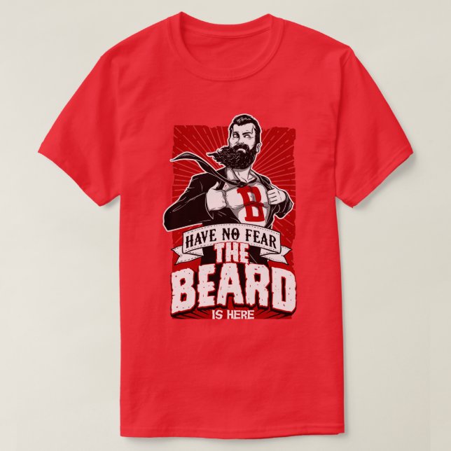 T-SHIRT BEARD EST ICI (Design devant)