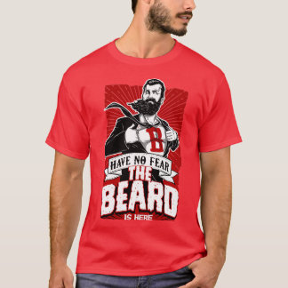 T-SHIRT BEARD EST ICI