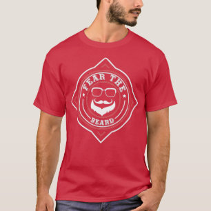 T-shirt Beard Fear Barbe drôle conception barbe pour barbe