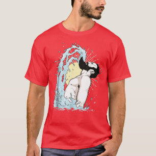 T-shirt Beard Flip Drôle Hommes Noël Cadeau