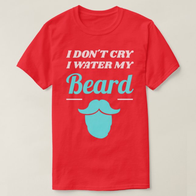 T-shirt Beard Full Mustache Hommes Cadeau 12 (Design devant)