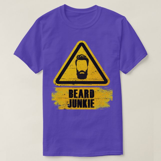 T-shirt Beard Junkie (Design devant)