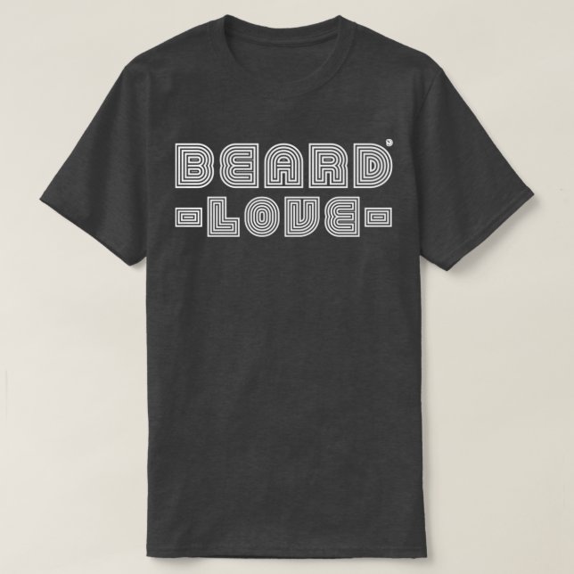 T-shirt Beard Love 7 (Design devant)