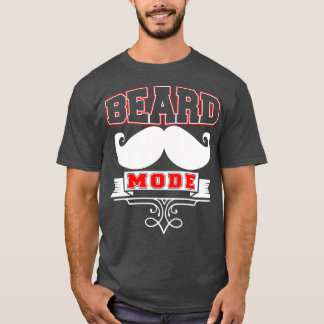 T-shirt Beard Mode Funny Beard Citations 1