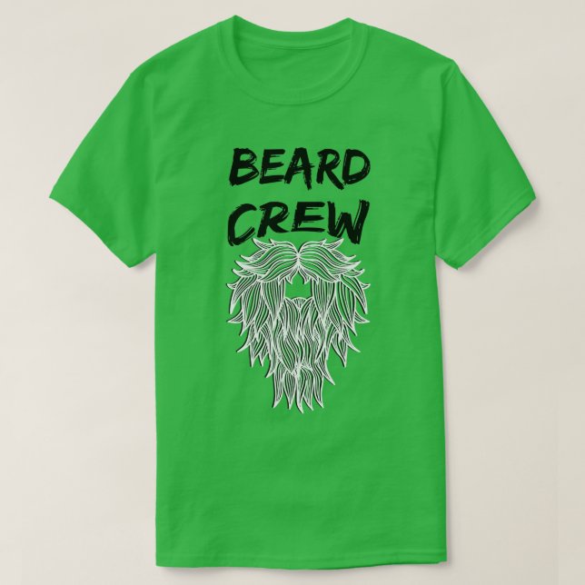 T-shirt Beard Shirts Cadeau pour hommes (Design devant)