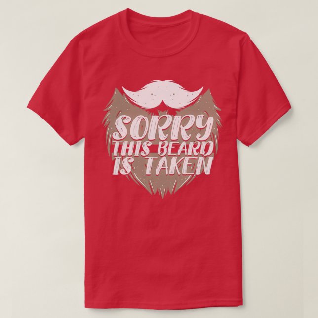 T-shirt Beard World Beard Day Drôle Cadeau Beard Et Mustac (Design devant)