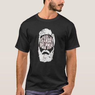 T-shirt Beardadelphia Funny Beard Papa Père Grand-père Bas