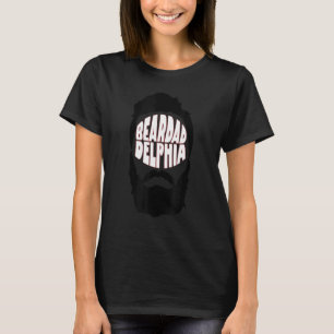 T-shirt Beardadelphia Funny Beardadelphia Beauté Papa 3