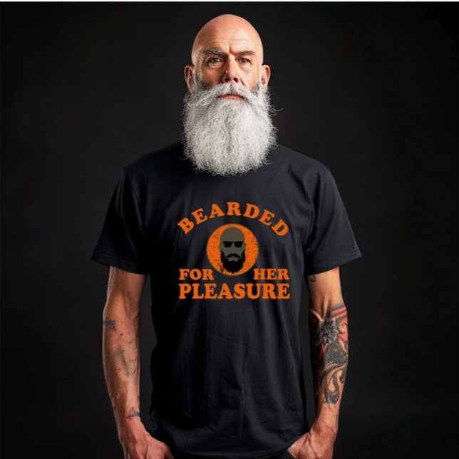 T-shirt Bearded cite drôle barbe dire cadeaux (Créateur téléchargé)