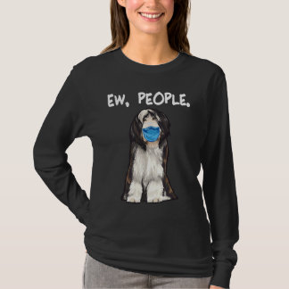 T-shirt Bearded Colley Mask Holder