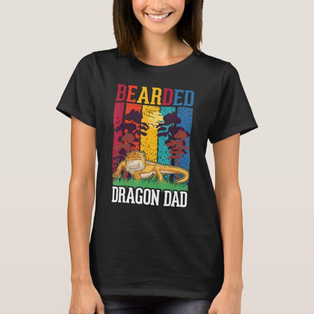 T-shirt Bearded Dragon Dad (Devant)