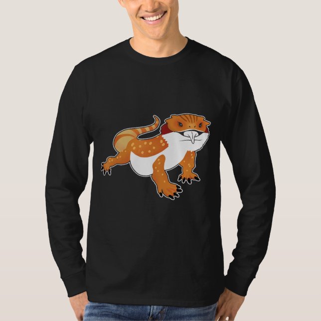 T-shirt Bearded Dragon  Lizard (Devant)
