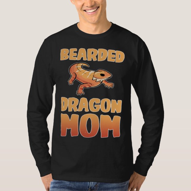 T-shirt Bearded Dragon Mom   Mother Day (Devant)
