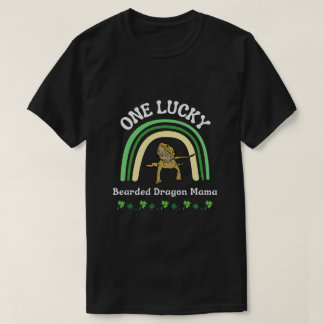 T-shirt Bearded Dragon Mom Reptile Lizard St Patrick's Day