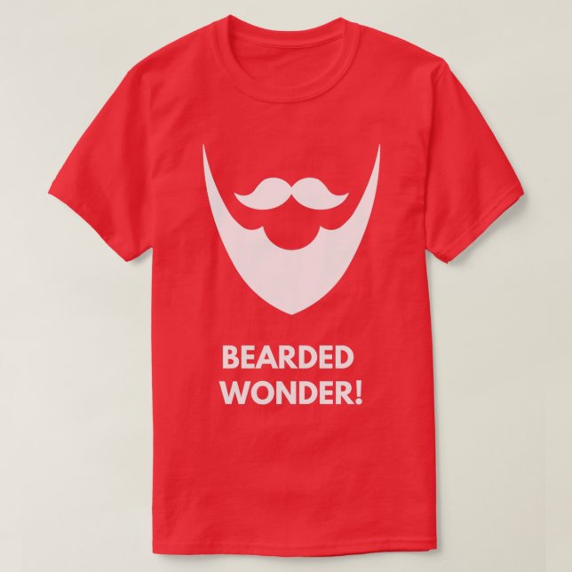 T-shirt Bearded Wonder Beard Fan 4 (Design devant)