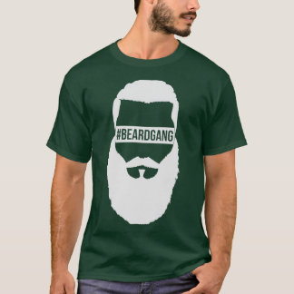 T-shirt BeardGang pleine barbe blanche