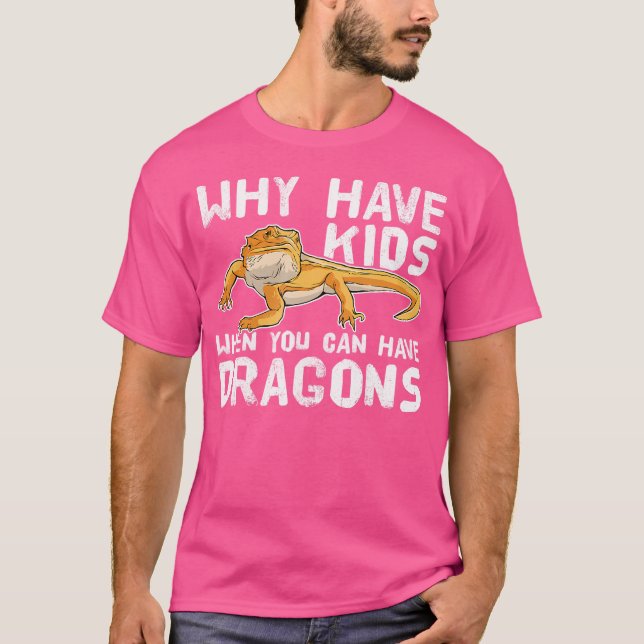 T-shirt Beardie Puns Pourquoi Avoir Quand Vous Pouvez Avoi (Devant)