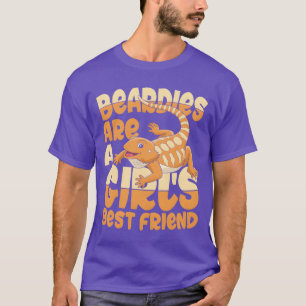 T-shirt Beardies Are A Girls Best Friend for Lizard Pet vi