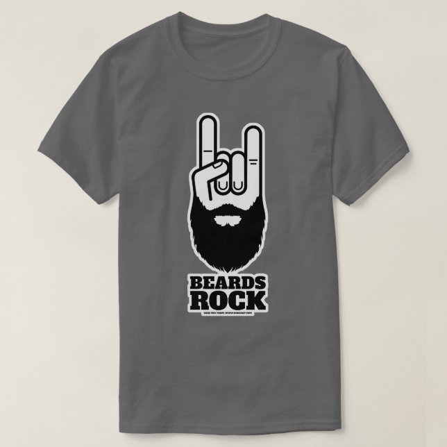T-shirt Beards Rock (Design devant)