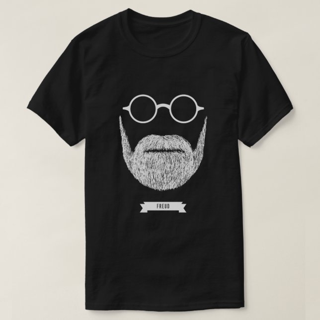 T-shirt Beards with Glasses (Design devant)