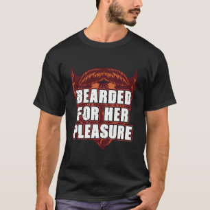 T-shirt Bearé Pour Son Plaisir Drôle Barbe Amoureux Humour