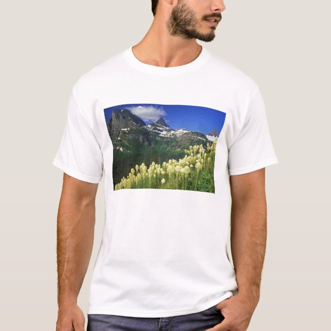 T-shirt Beargrass au col Logan dans le parc national des G (Devant)