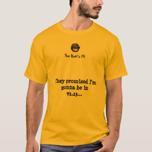 T-shirt Bearpit "Jaune-Chemise de v1.13 "