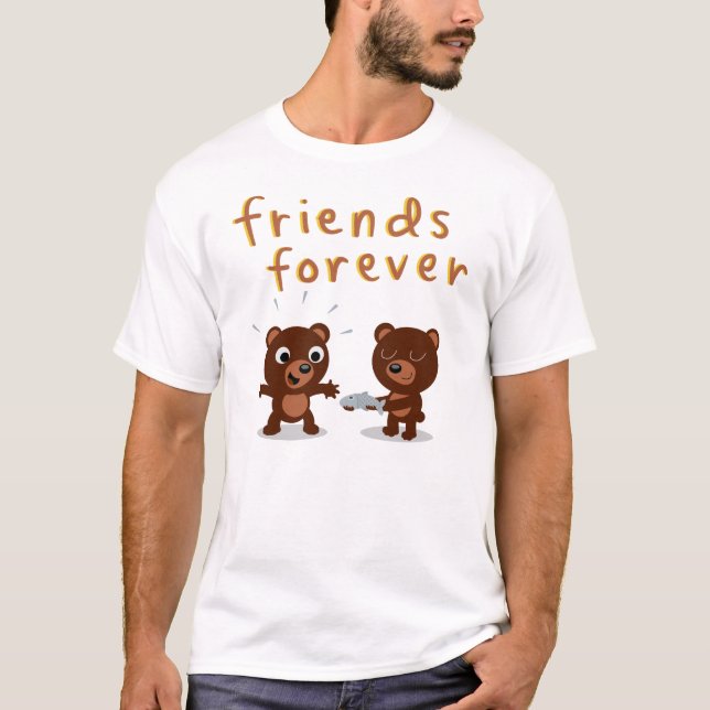 T-shirt Bears Best Friend (Devant)