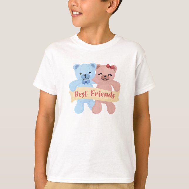 T-shirt Bears Best Friend (Devant)