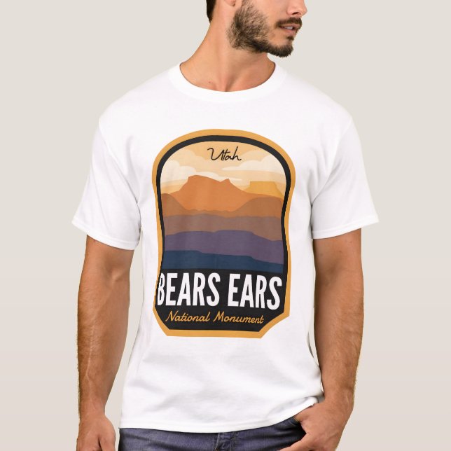 T-shirt Bears Ears National Monument Utah (Devant)