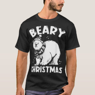 T-shirt Beary Christmas Merry Christmas Bear Xmas 