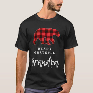 T-shirt Beary Grateful Grand-pa Xo4U Famille d'origine