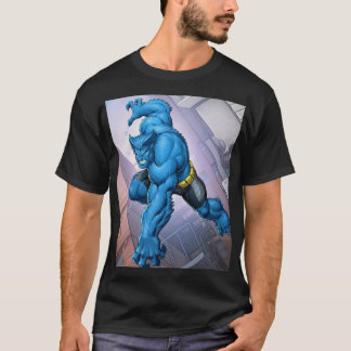 T-shirt Beast – Blue Fury of the X‑Men