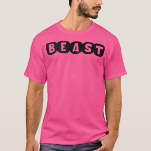 T-shirt BEAST Gym Fitness entraînement Bodybuilding Motiva