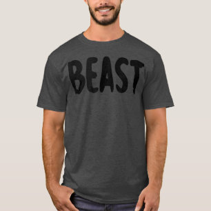 T-shirt BEAST Gym Fitness Workout Bodybuilding