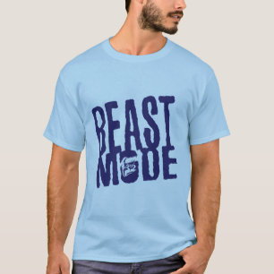 T-shirt beast mode citation gorille colere revolter