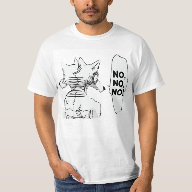 T-shirt Beastères Non Non Non Non Non (Devant)