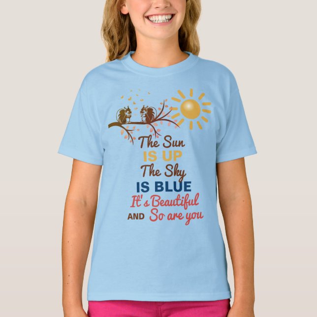 T-shirt Beatles - chère Prudence - The Sun est (Devant)