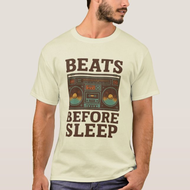 T-shirt Beats Before Sleep (Devant)