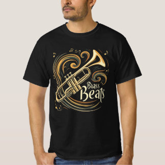 T-shirt Beats en laiton Trumpet Player Groove